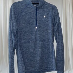 Old Navy Blue Quarter-Zip Pullover | Size Large | Semi-Fitted